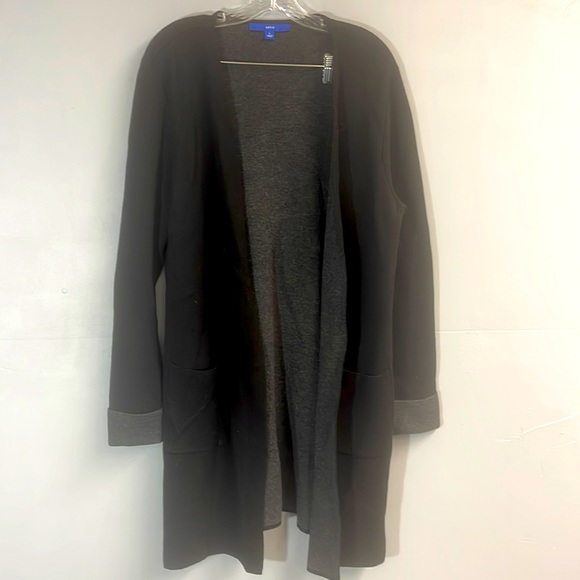 Size L Apt 9 long black sweater - Picture 1 of 4